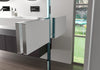 Draaibare badkuipwand EX209