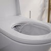 Hangend toiletset: Douche-wc PREMIUM 1102 met Geberit Duofix voorwandmodule