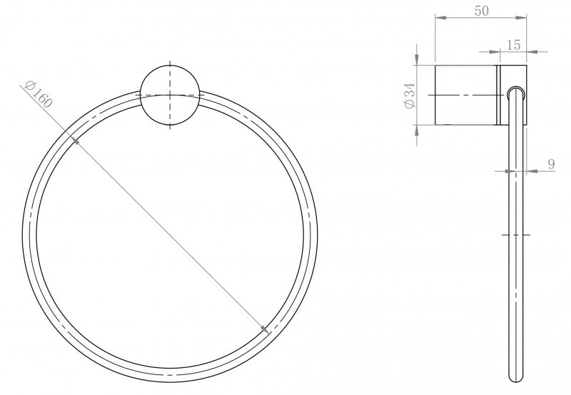 Handdoekring SDVHR