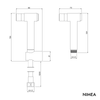 Bidet-handdoucheset NIMEA