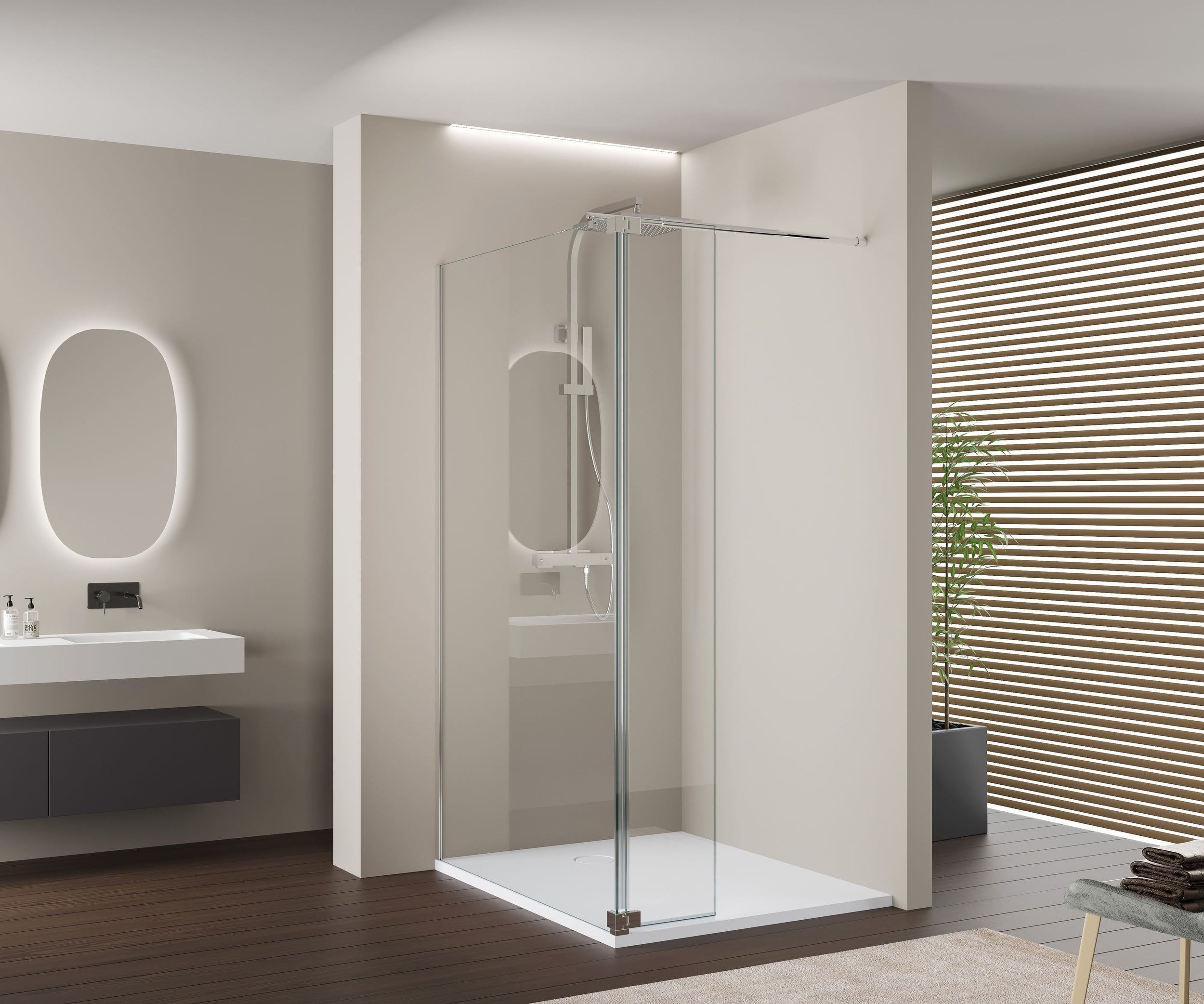 Douchewand Walk-In-douche Nano NT109