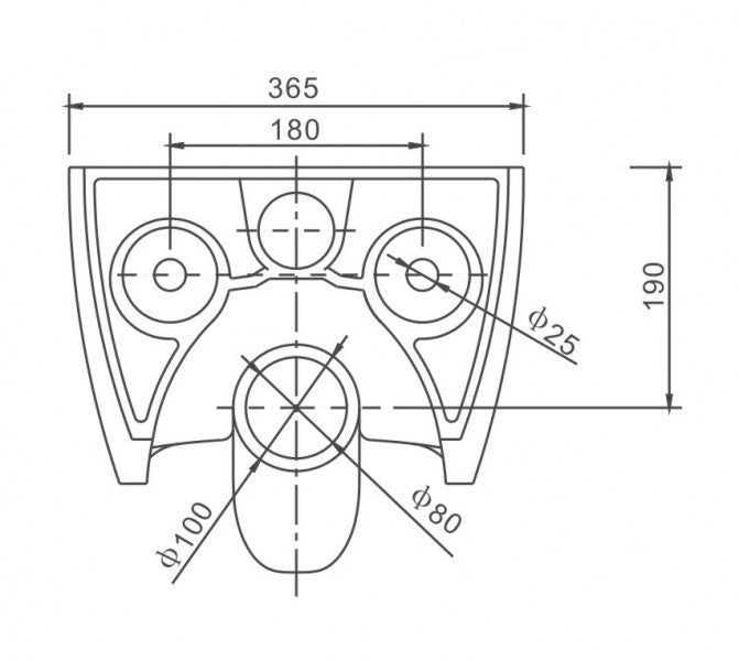 WC compleet pakket 23: WC NT2038 Wit