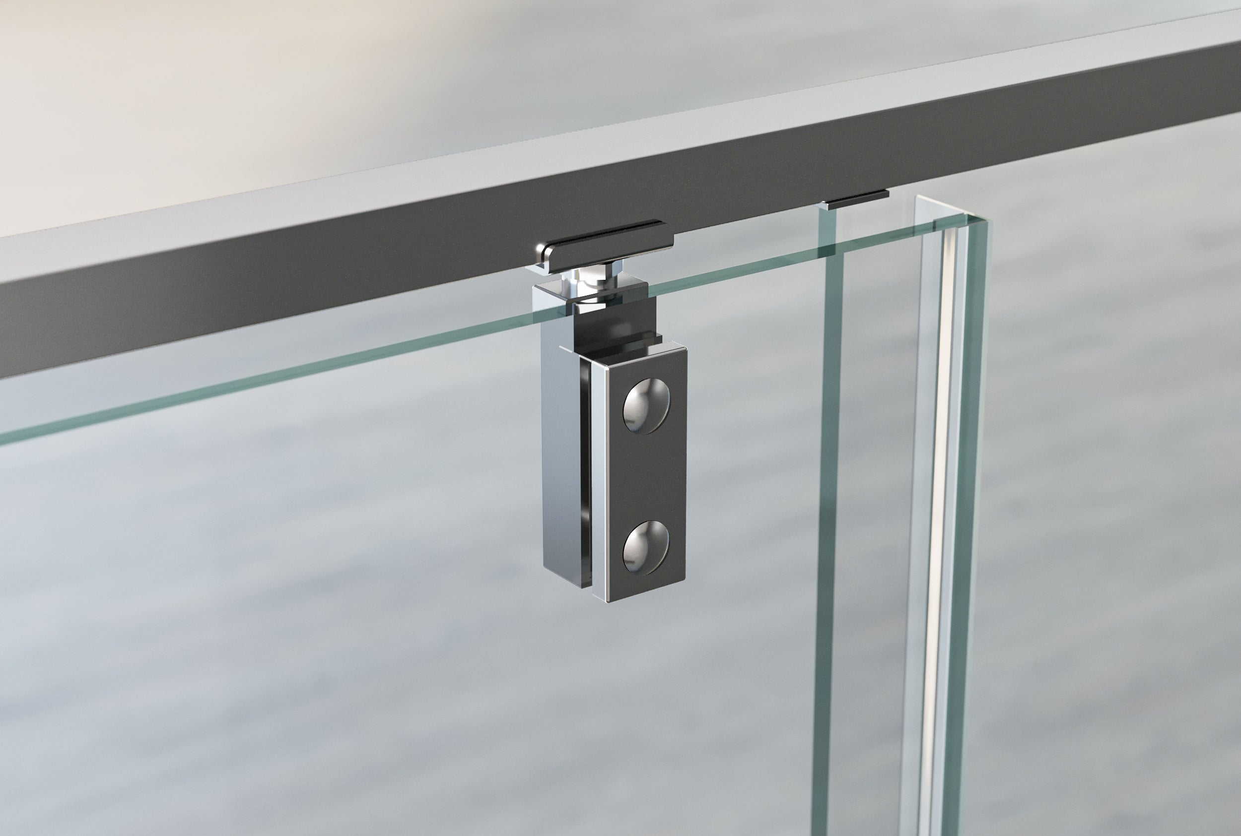 Hoekdouche met draaideur op vast paneel NT606 - FLEX