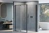 Hoekdouche met draaideur op vast paneel NT606 - FLEX