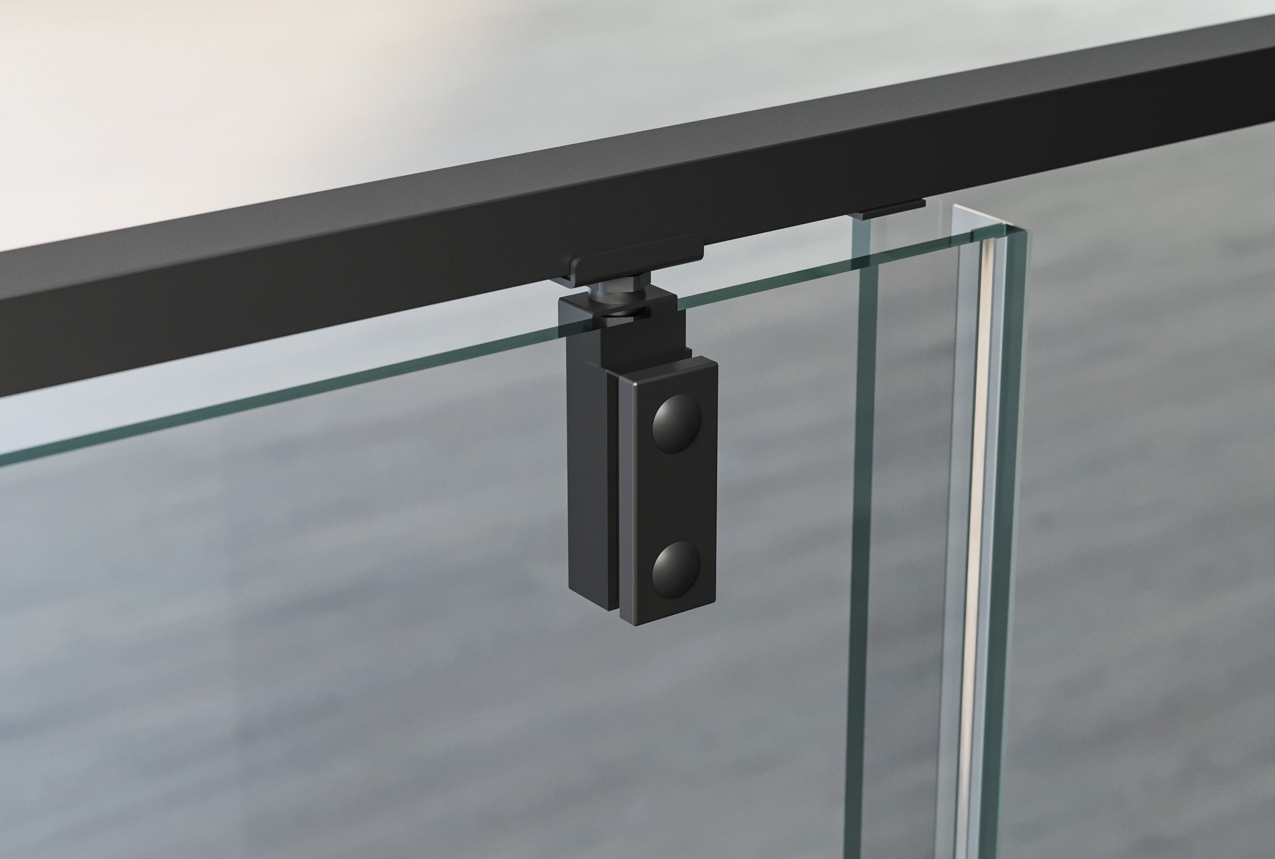 Hoekdouche met draaideur op vast paneel NT606 - FLEX
