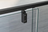 Hoekdouche met draaideur op vast paneel NT606 - FLEX
