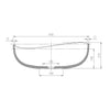 Opzet wastafel WAVE PB2001