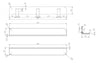 Wandplank badkamer PB4202
