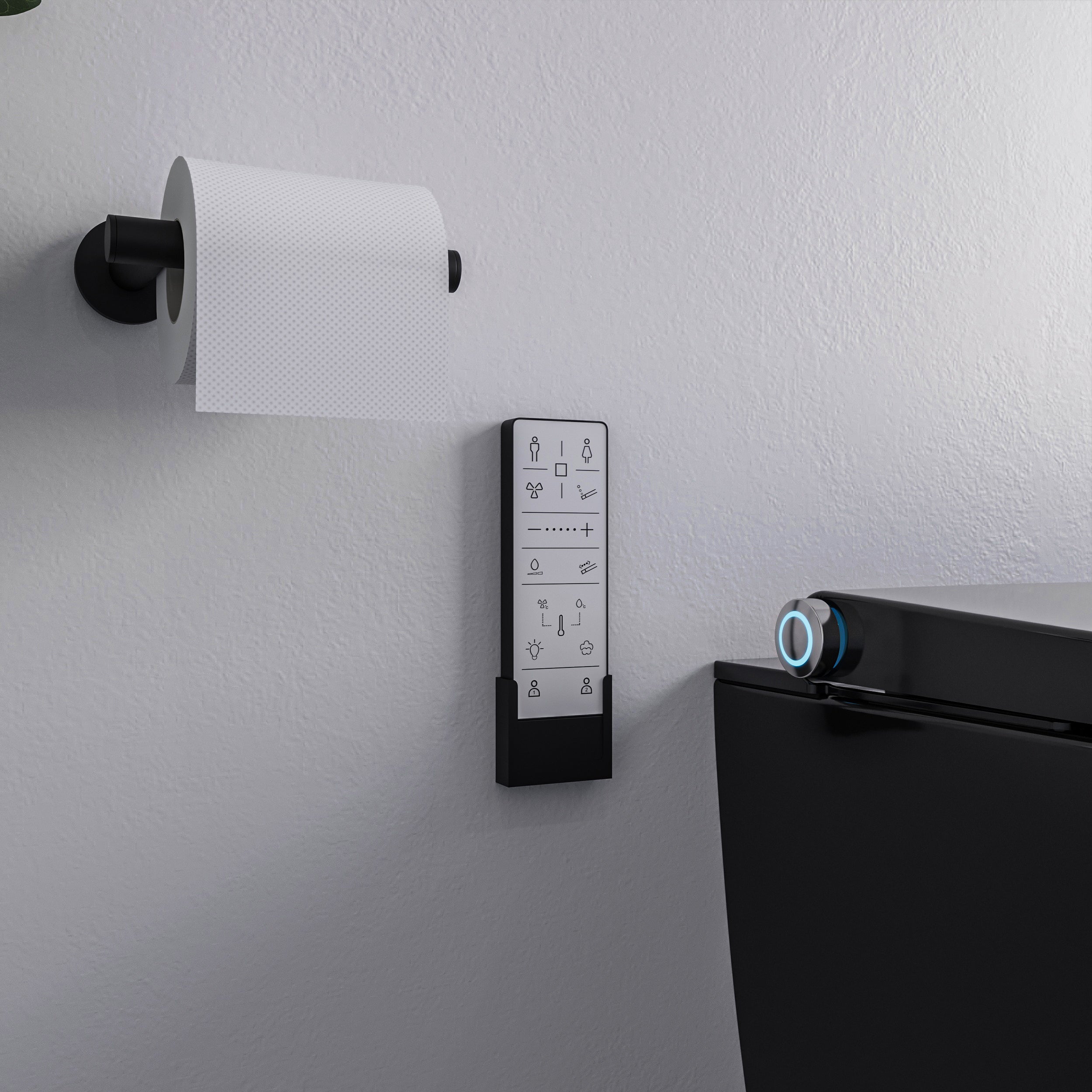 Douche-wc compleetset PRO+1104 met Geberit Duofix voorwand-element