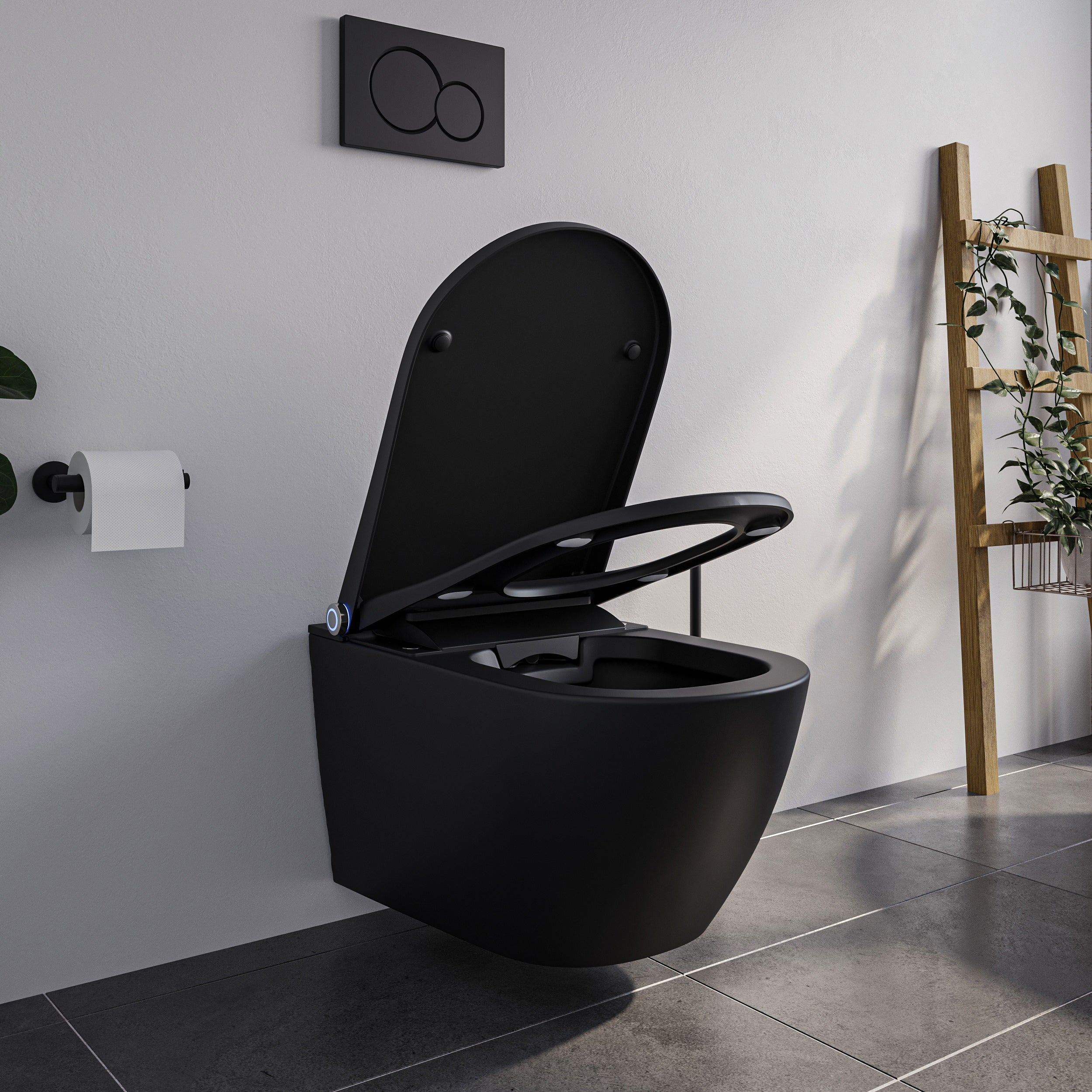 WC-set compleet: Douche-wc PREMIUM 1102 met Geberit Duofix voorwandelement
