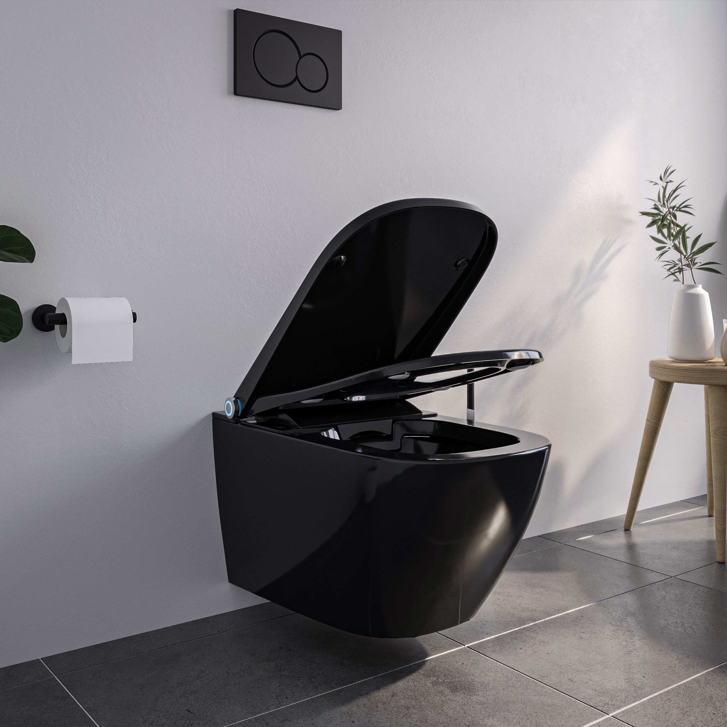 WC-set: Douche-wc PRO+1104 met Geberit Duofix voorwand-element