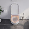 Hangend toiletset: Douche-wc PREMIUM 1102 met Geberit Duofix voorwandmodule