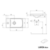 Wastafelkast LAVOA 40 cm