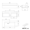 Wastafelonderbouw ARCTIC 1200