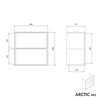 Wandplank ARCTIC 480