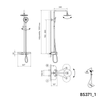 Douchesysteem Thermostaat BS371