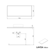 Badkamermeubel badmeubel LAVOA 120 cm