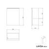 Wastafelkast LAVOA 40 cm
