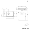 Wastafelkast LAVOA 40 cm