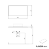 Badkamermeubel badmeubel LAVOA 80 cm