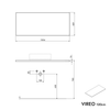 Wastafelonderkast VIREO 120 cm