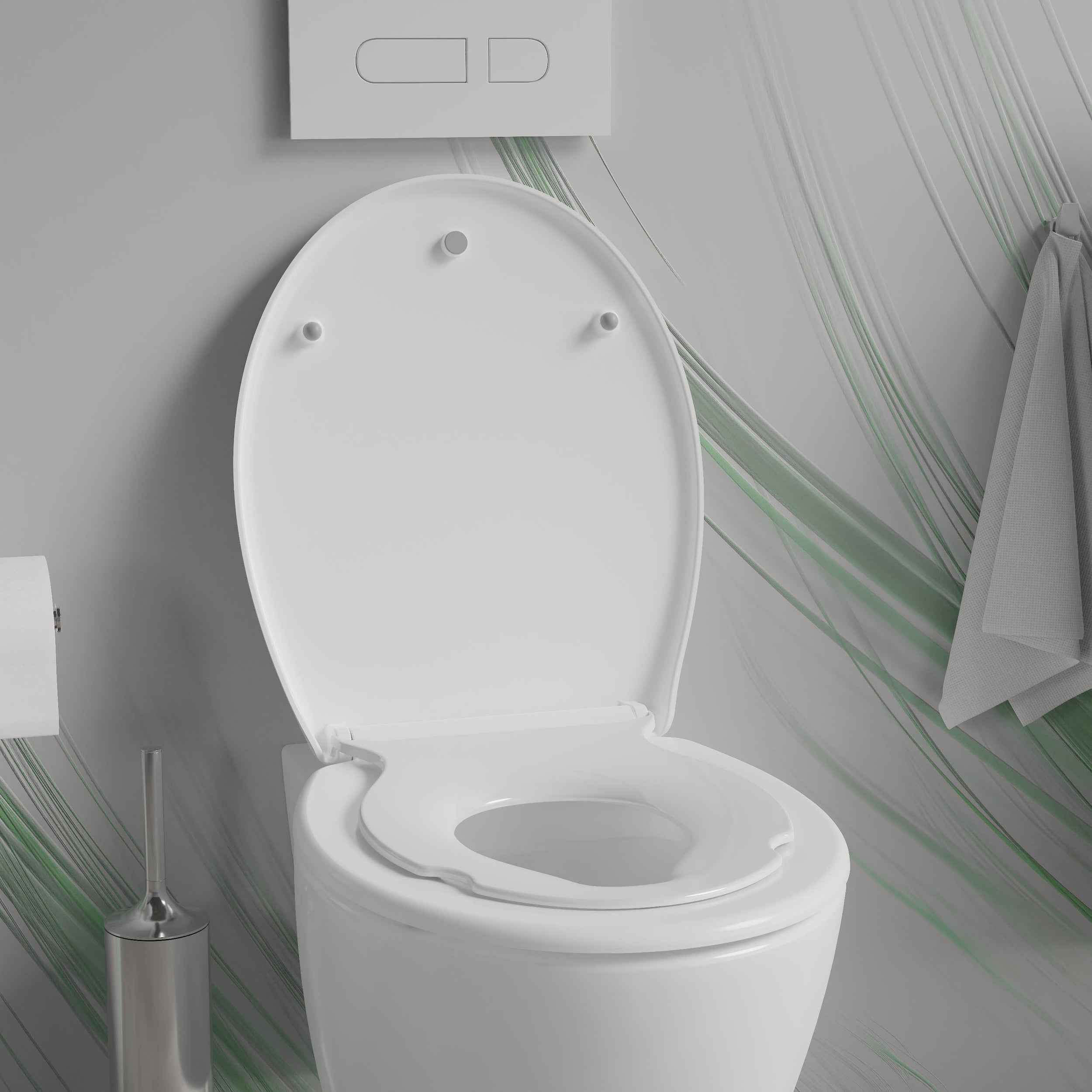 Softclose WC-deksel