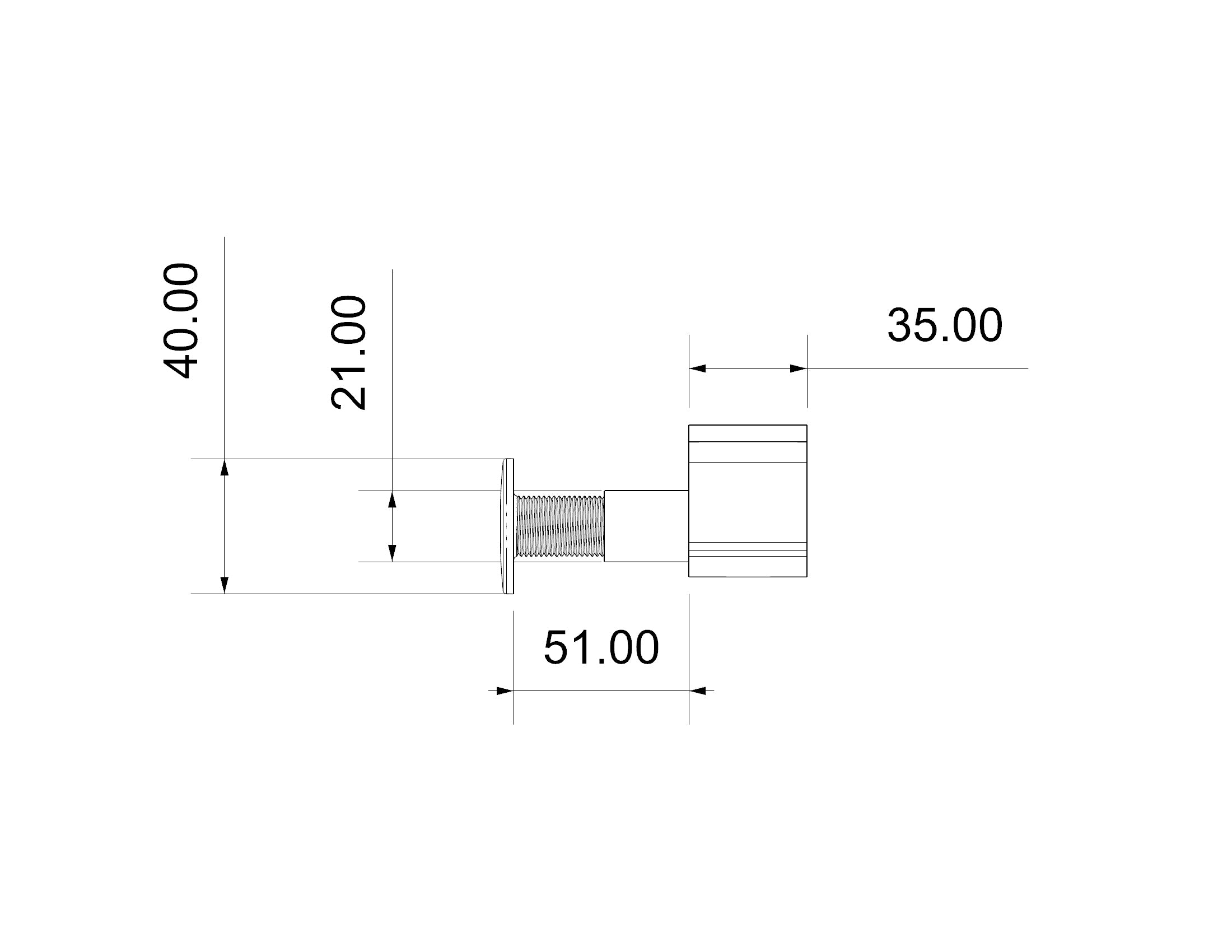Bevestigingsset voor wandcloset en wandbidet