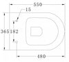 Toiletset compleet 33: WC B-8030R Zwart