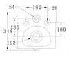 Toiletset compleet 33: WC B-8030R Zwart