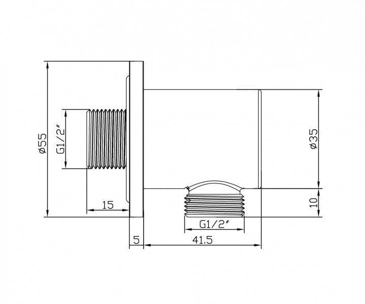 Wandbevestiging BA008