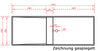 Wastafelblad Wandwastafel TWG06 in mineraalgietwerk