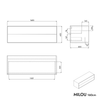Wastafelonderkast MILOU 160 cm