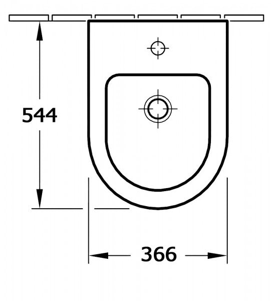 Hoogwaardig wandbidet CH2019V - Optionele accessoires