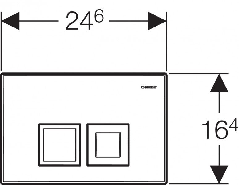 Geberit Duofix Basic voorwandelement