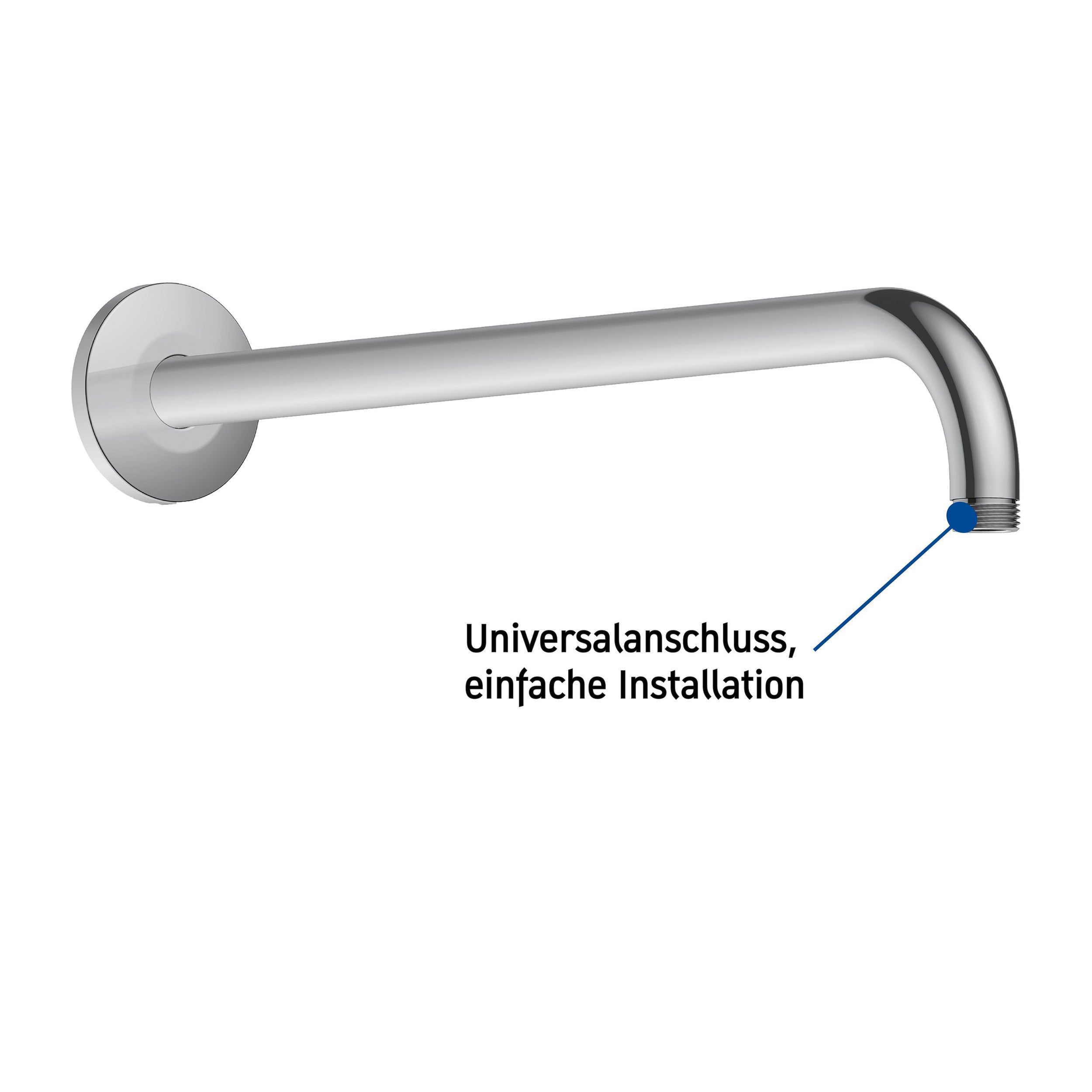 Duravit DuraVelez inbouw douchemengkraan met regendouche - incl. douchearm