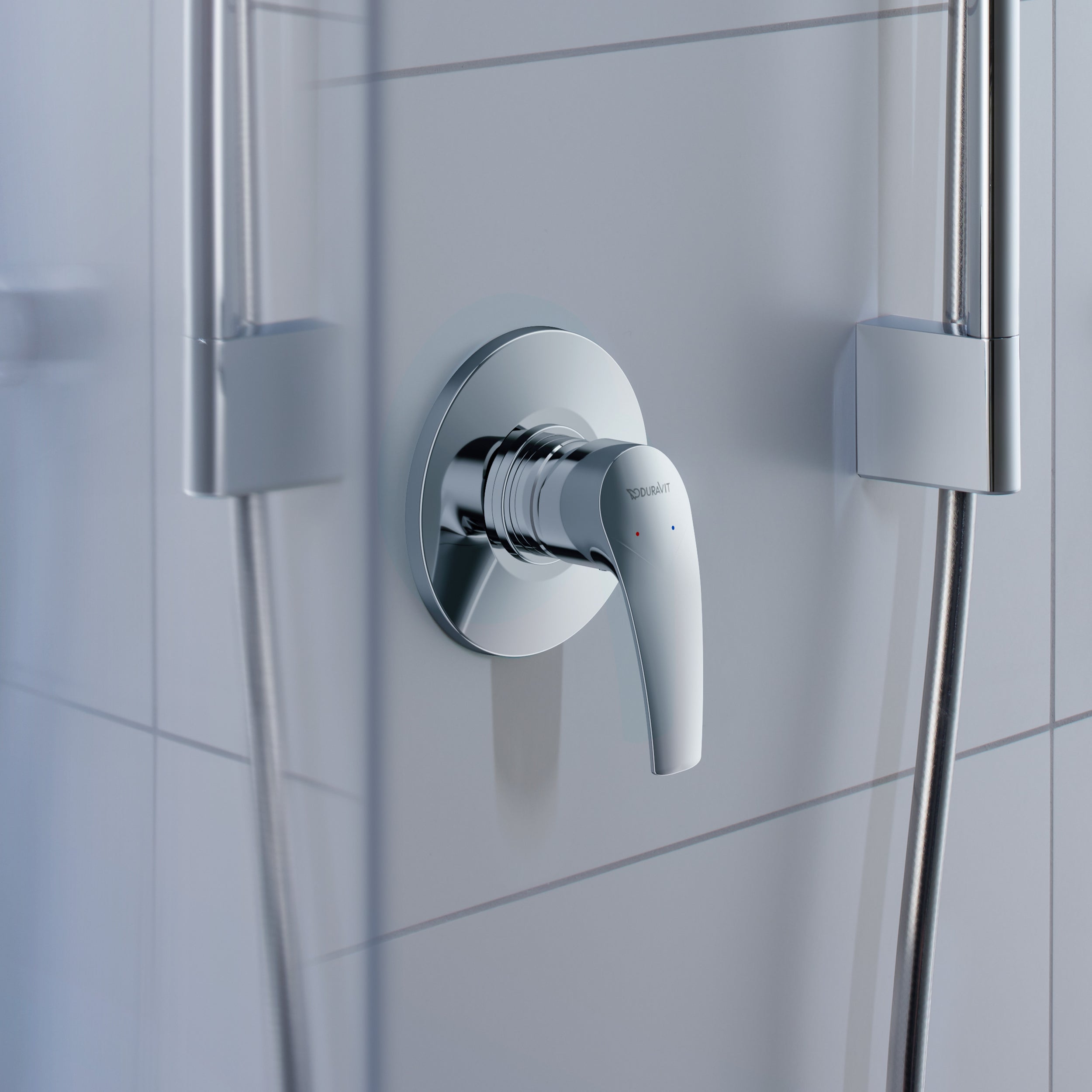 Duravit DuraVelez inbouw douchemengkraan met hoofddouche
