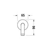 Duravit Tulum inbouw douchemengkraan
