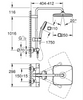 GROHE Tempesta System 250 Cube douchesysteem met thermostaat