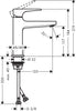 hansgrohe Metropol 110 Waschtischarmatur