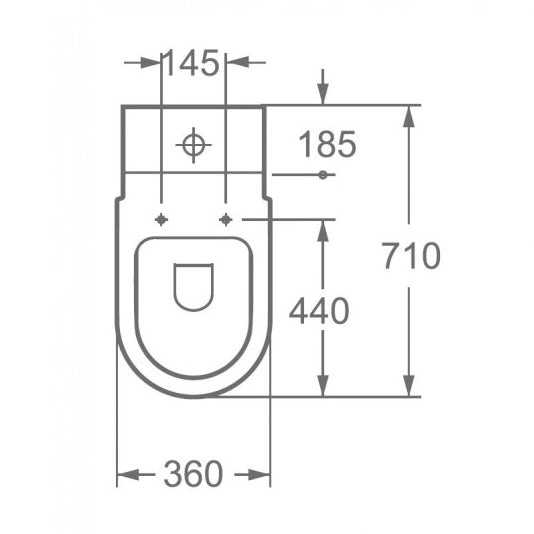 Staand toilet CT1099