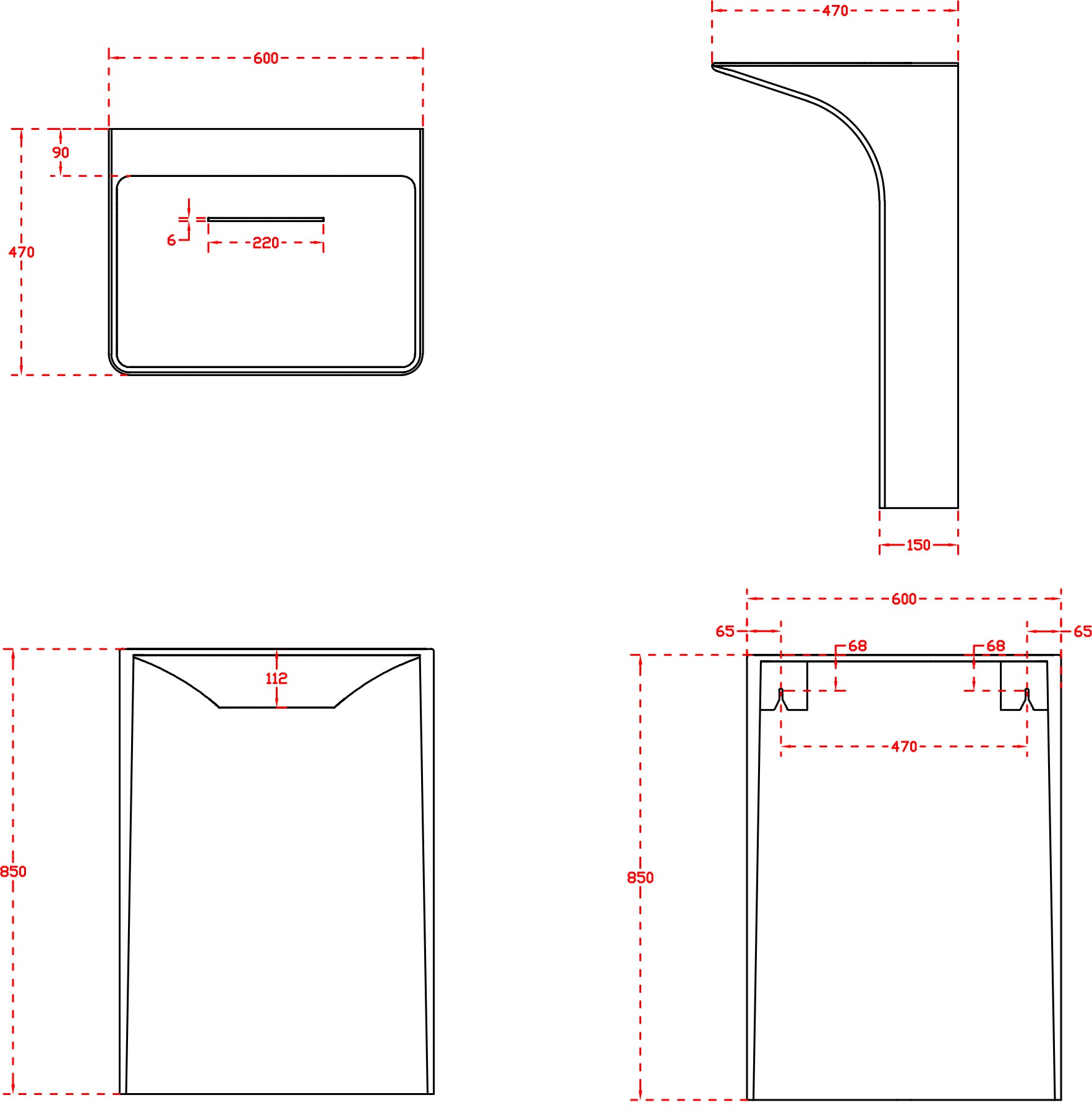 Wastafel TWZ29