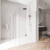 Inloopdouchewand Nano helder glas EX102