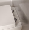 Vrijstaand toilet VIREO Wit