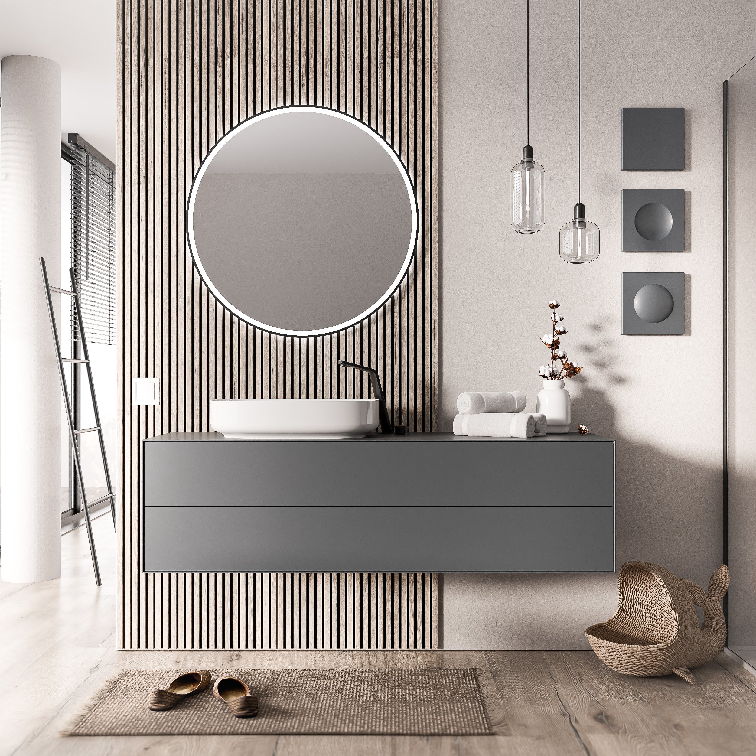 Wastafelonderkast MILOU 160 cm